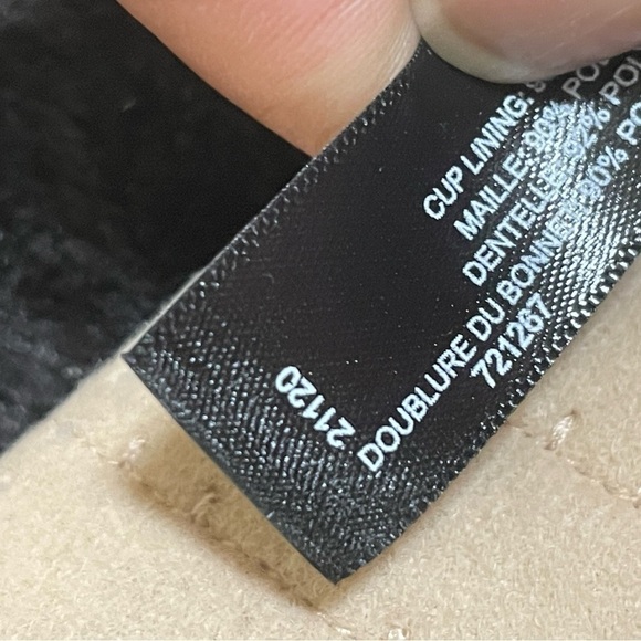 Natori 32DD BRA Tan Highlight Contour Winkle-free Pads Cafe Mesh Stretch 721267 - Picture 5 of 9